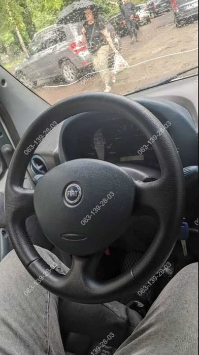 Fiat Doblo Оплетка чехол на руль Фиат Добло Фіат Фиат Кожа Каучук