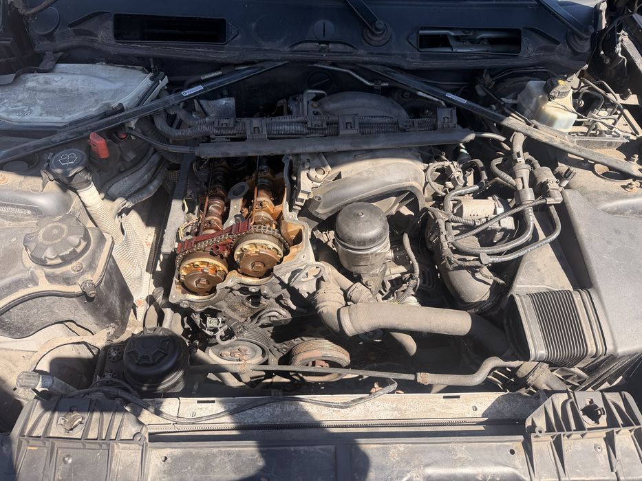 Silnik na części Bmw N45b16a 116i  Głowica wał blok wałek wydechowy ssący kolektor sterownik koło alternator rozrusznik pompa wspomagania