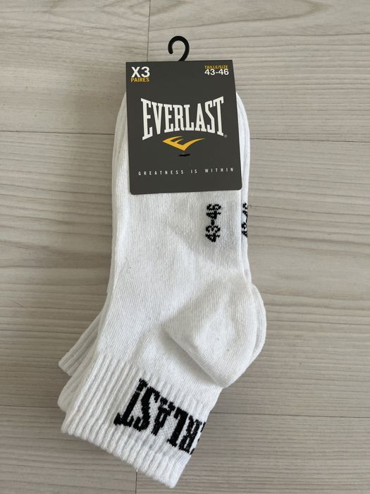Skarpetki białe męskie Everlast