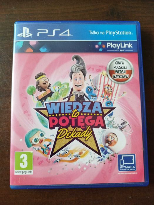 "Wiedza to potęga: dekady" na PS4