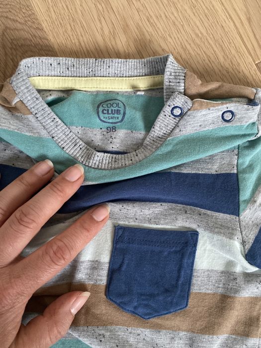 Koszulobody H&M, body Cool Club rozmiar 98