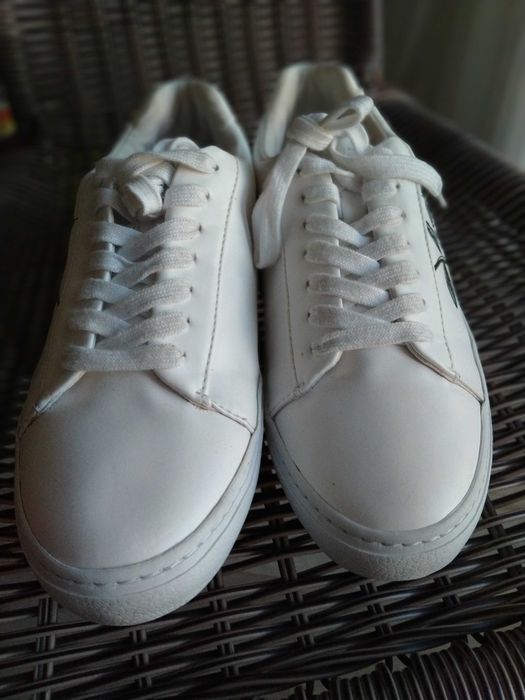 Sapatilhas brancas Zara tamanho 38