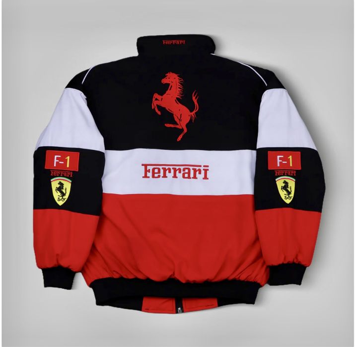 Casaco Formula 1 Ferrari Bordado Novo