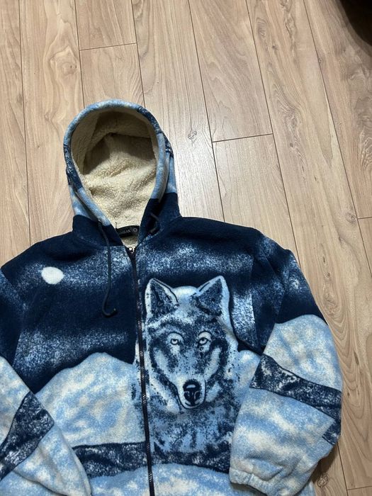 Polar Fleece Vintage Wolf bluza polarowa zip polarowy L
L·Dobry·Vintag
