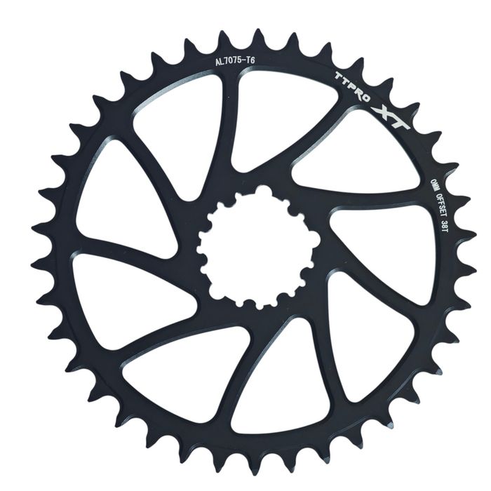 TTPRO 38T offset 0mm zębatka narrowwide korba sram dm sram gxp