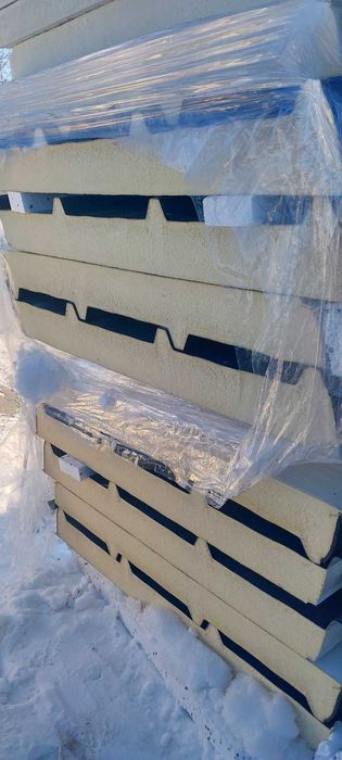 Płyta warstwowa z PIR dachowa 100 mm ral 7016/9010