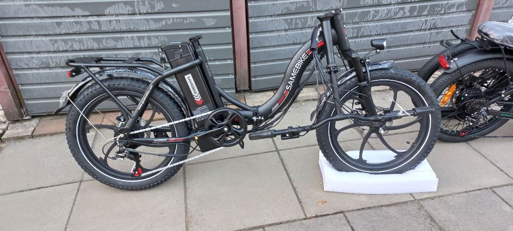 Rower elektryczny skladany