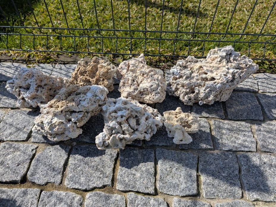 Rocha coral para aquário marinho