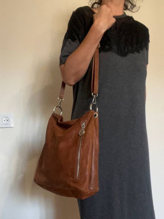 Сумка  кожаная &