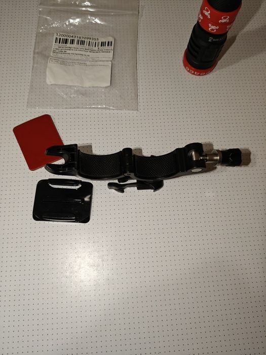 Крепление Фонаря на шлем (пожарный,мото и т д)