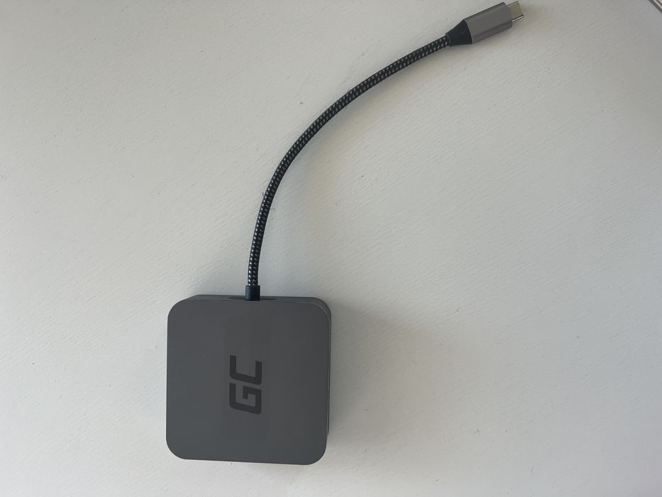 Hub usb-c Green Cell AK61
