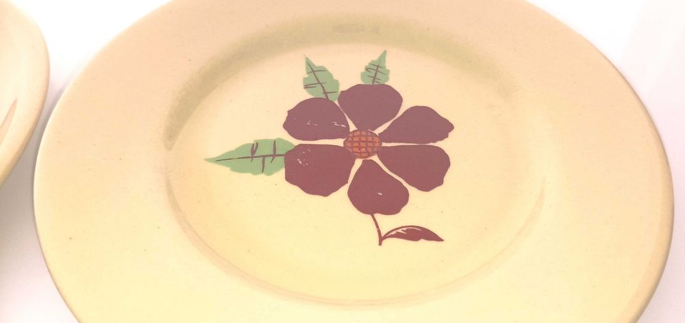 Porcelit Tułowice 2 x Talerz Deserowy sygn 1951