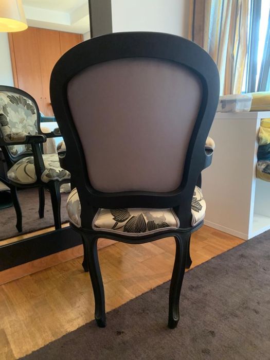 Cadeirão bergère vintage