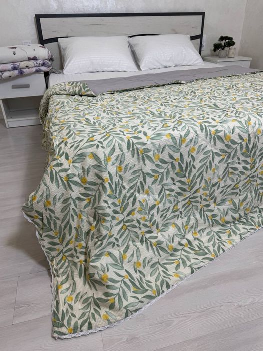 Акція!! Ковдра покривало Плед Одеяло Жатка-Муслін бавовна Хлопок