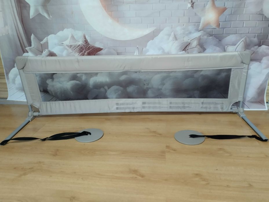 FOPPAPEDRETTI Hopla Barierka ochronna 150 cm beżowa składana