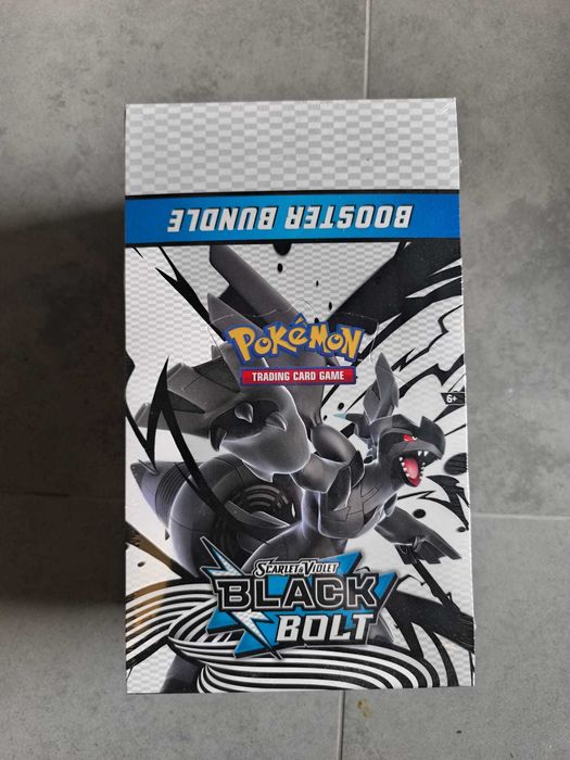 Pokemon Black Bolt Booster Bundle Display