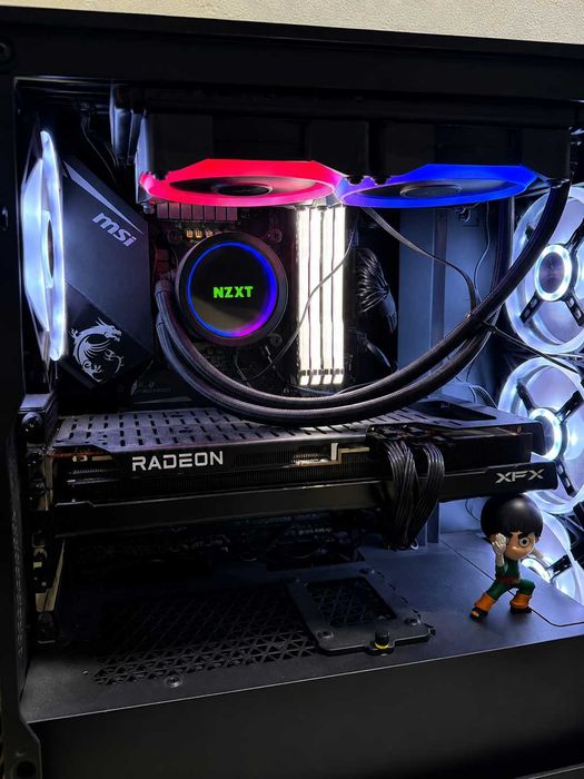 PC Gaming RX 7800 XT 16GB | i7-11700KF | 32GB RAM | Water Cooler NZXT+ Periféricos