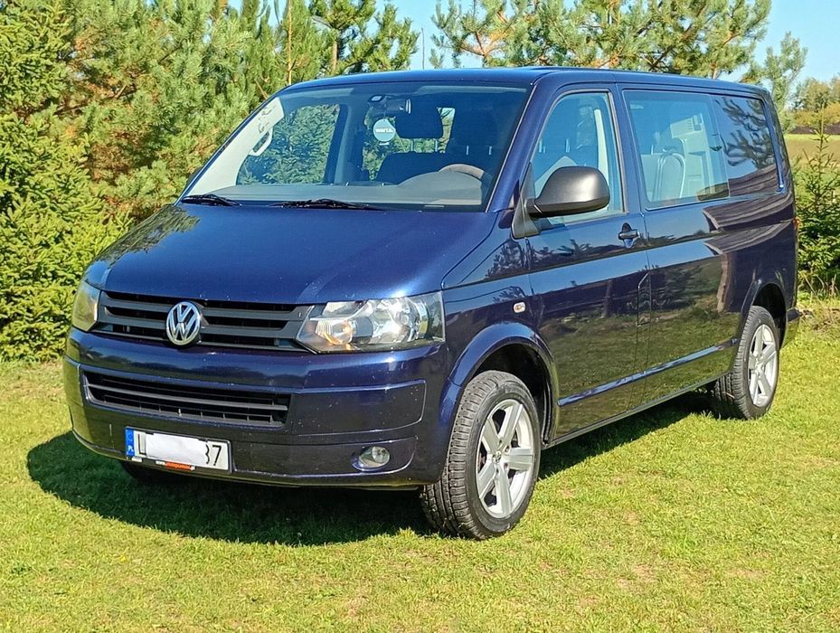 Volkswagen Transporter 6/5 osobowy wielozadaniowe super auto doinwestowany zadbany