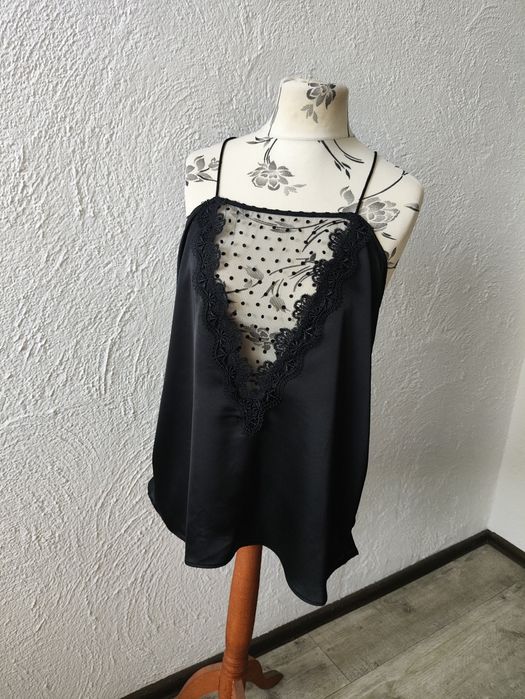 Bardzo duża seksowna koszulka satynowa 46 48 Ann Summers