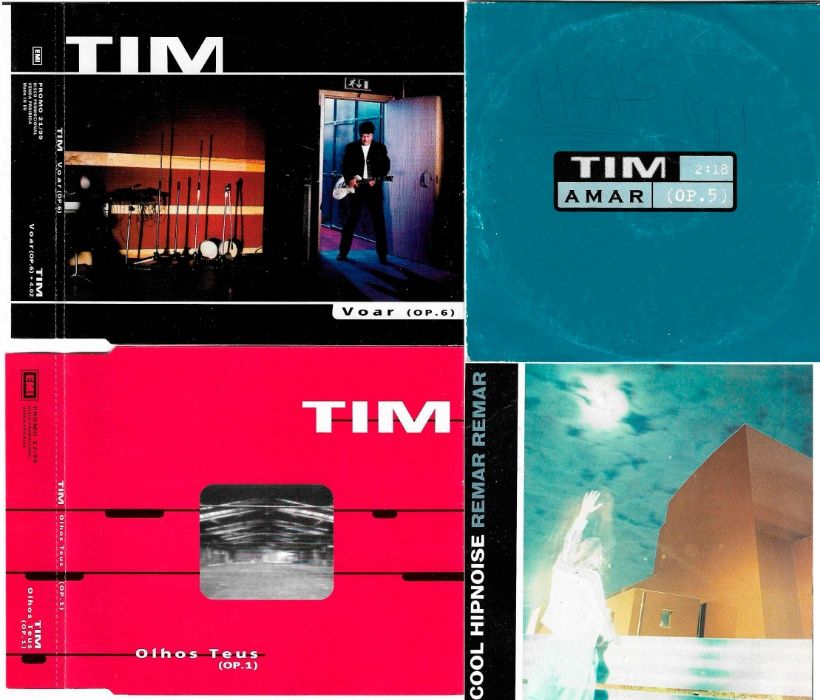 Xutos & Pontapés Bilhetes CD Promo Convites CD Singles