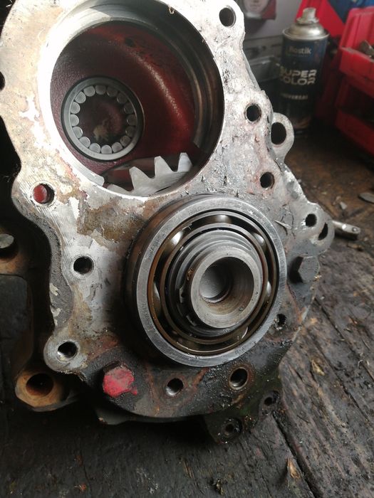 off road monster truck unimog m3b trac oś mosty