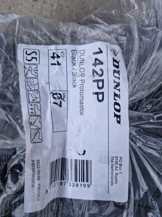 kalosze gumowce DANLOP roz.41 czarne nowe