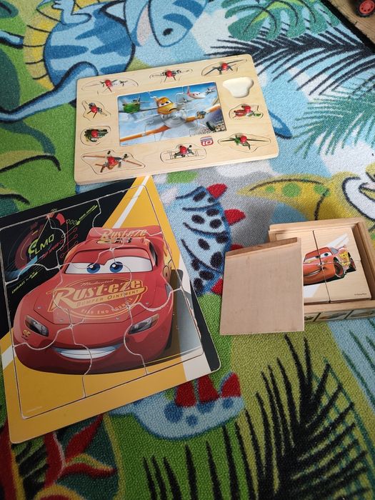 Puzzle drewniane Zygzak