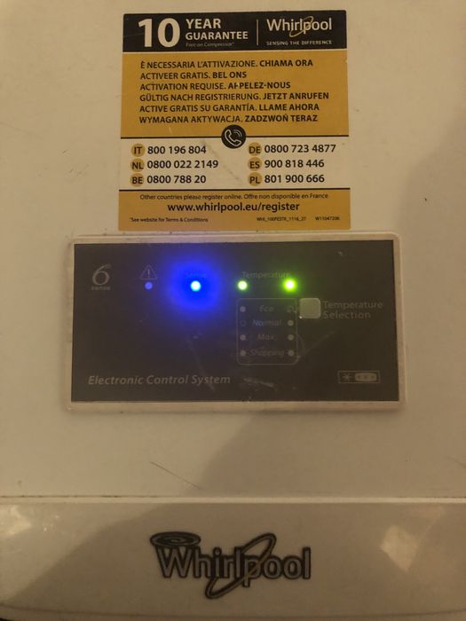 Arca Congeladora Whirlpool WH2010 A+E FO