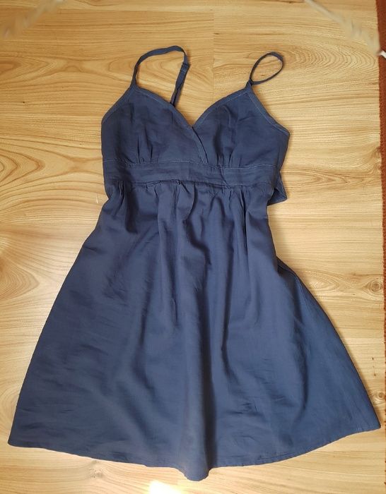 Sukienka granatowa letnia Pimkie S