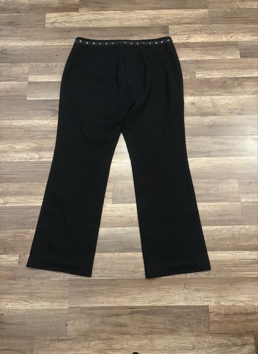 Czarne spodnie w kant Dorothy Perkins 44/XXL