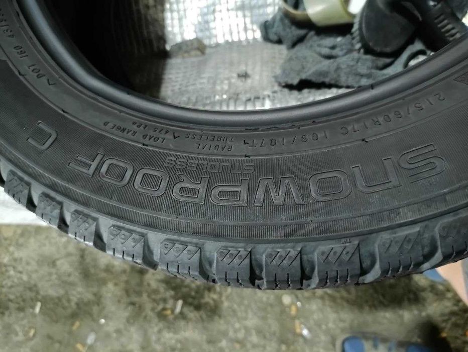 Шини Nokian 215/60R17C. 4шт. Зима 2024р (0692)