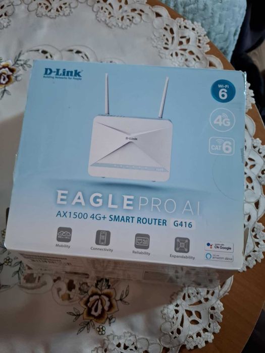Router bezprzewodowy z modemem 4G Router D-LINK G416 2.4 / 5 GHz