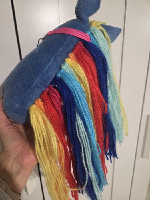 Hobby horse konik pony rainbow dash