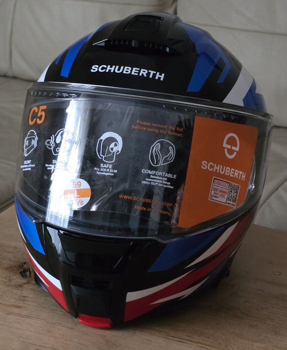 Kask szczękowy Schuberth C5 ZENITH BLUE rozm. L - 07.04.2026