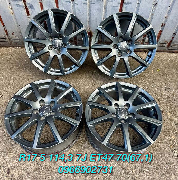 Колеса диски R17 17 5 114,3 Suzuki  Сузукі тойота  Сузуки kia кіа hyundai хюндай мазда mazda mitsubishi nissan renault