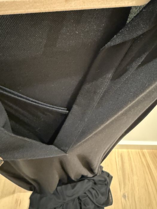 Vestido comprido Massimo Dutti