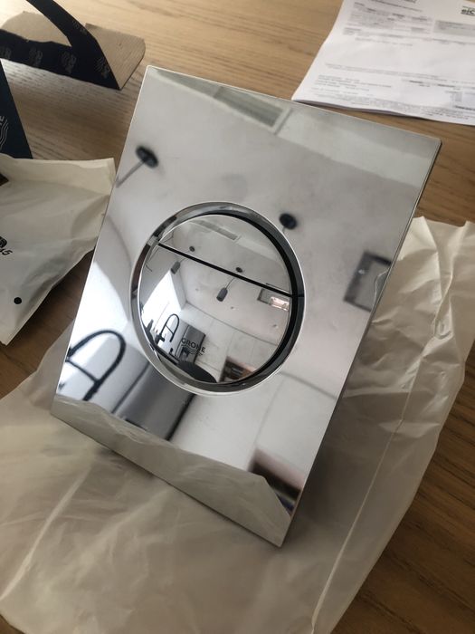 Placa/ botão Descarga WC Grohe cromado mate