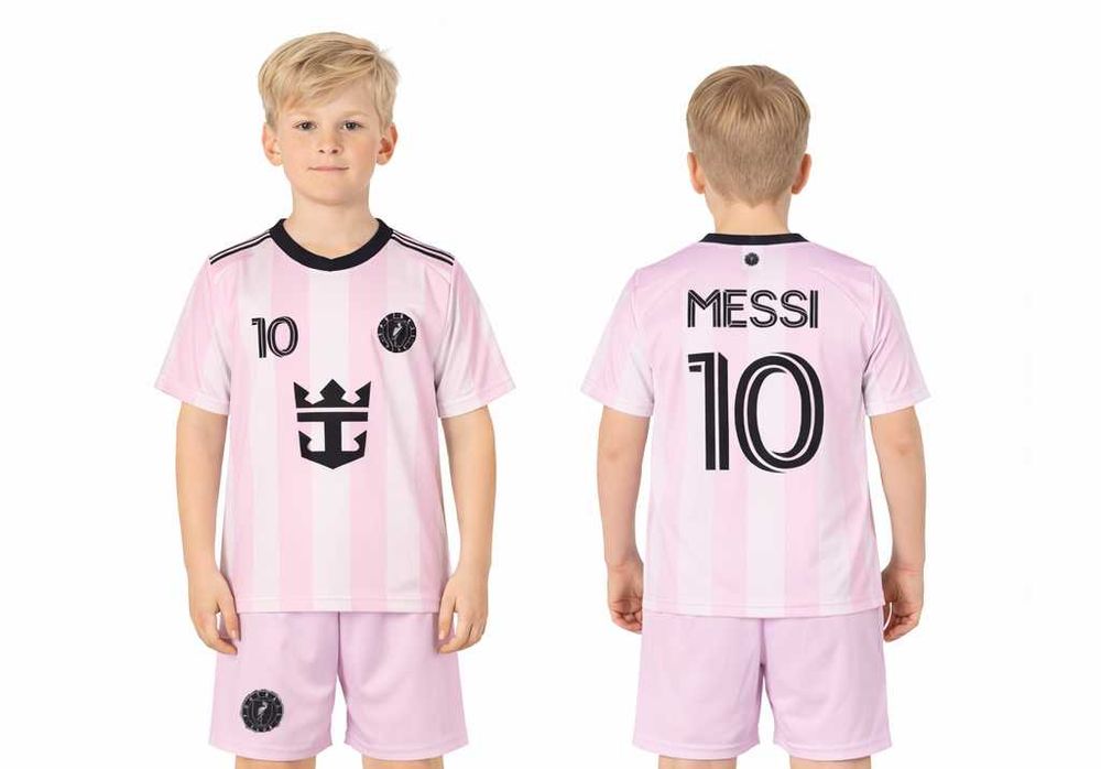Strój / komplet piłkarski Messi Inter Miami rozm. 140
