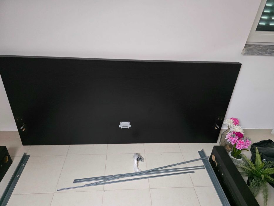 Cama Malm Ikea 140x200 c/colchao