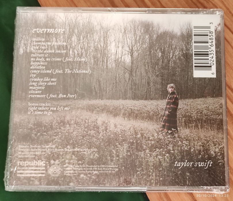 Taylor Swift - Evermore - Deluxe Edition CD