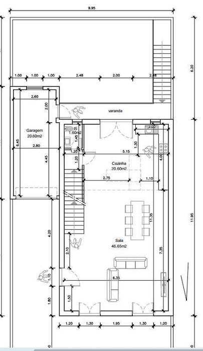 Lote de Terreno 222M² para construção Moradia T3 +1 Projeto aprovado e pronto a iniciar construção.