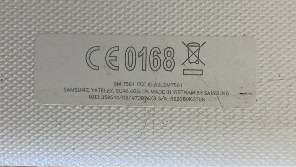 Планшет Samsung Galaxy Tab E (SM-T561)