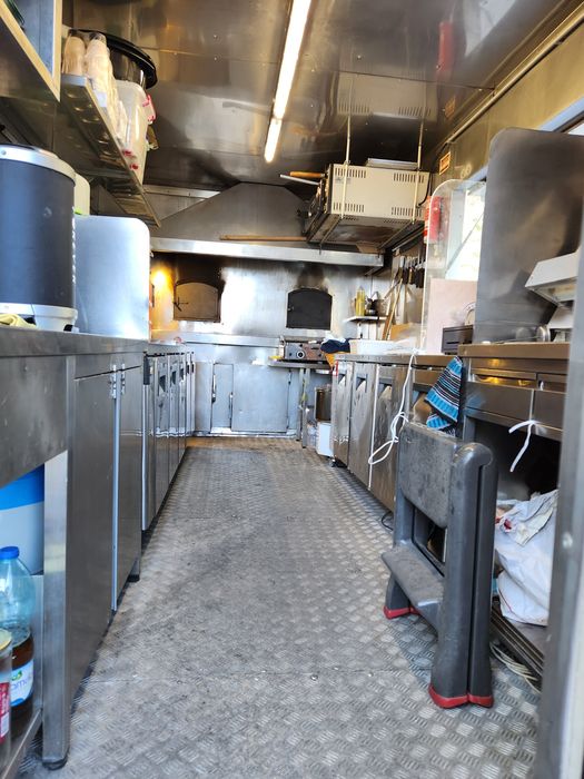 Camião roulote Clássico street food Auto Bar