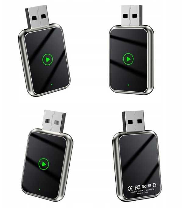 Bezprzewodowy Adapter USB Android Auto CarPlay 2 W 1 ttst1610