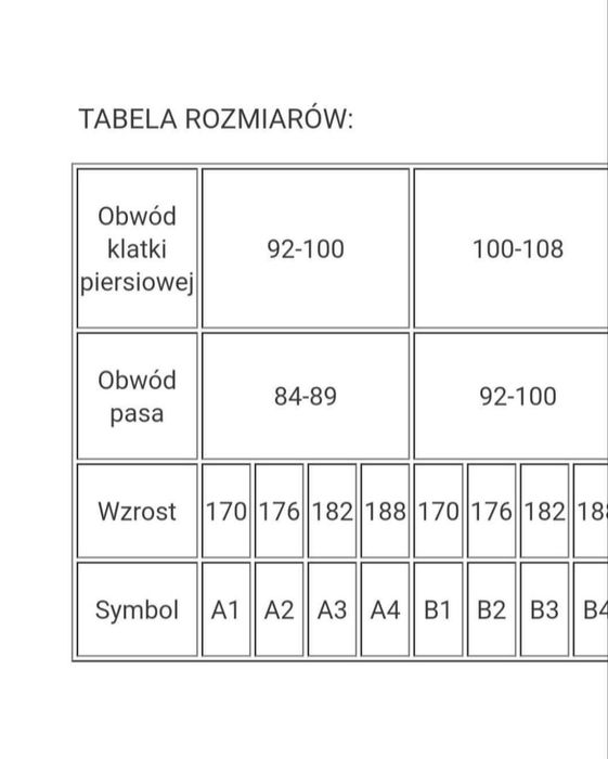Kamizelka ocieplana do ubrania koszarowego A2 straż pożarna