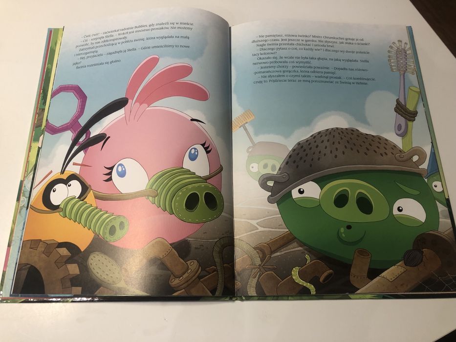 Książka Angry Birds poszukiwacze zaginionego jajka.