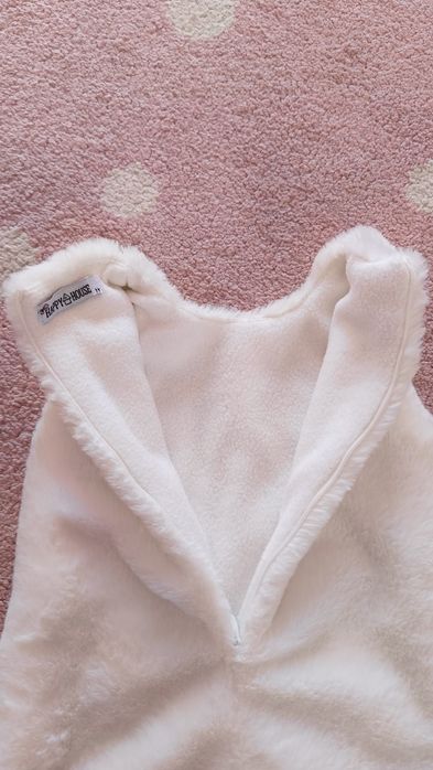 Sukienka świąteczna niemowlęca zimowa 80-86 (12-18mies)