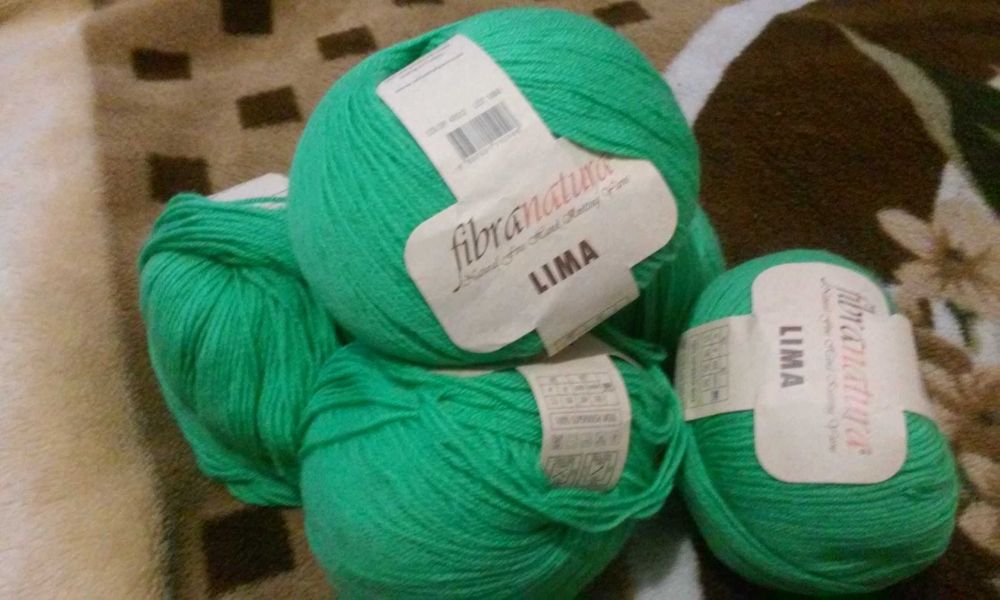 100% вовняна пряжа Lima Fibranatura, Туреччина