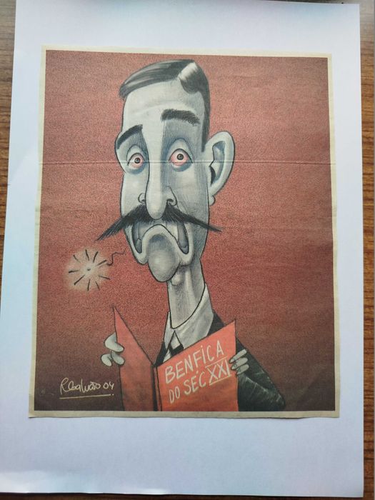 R_Caricatura Jornal A Bola Cosme Damião