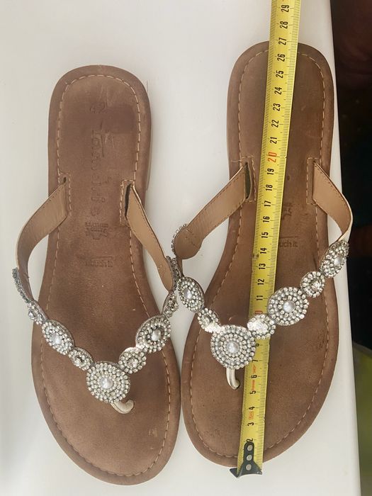 Вьетнамки  с камінчиками